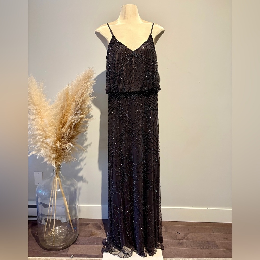 Jkara beaded dress. Size 8